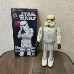 大阪ブリキ STAR WARS ストームトルーパーWIND UP TIN TOY - メルカリ