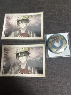 水無月涙 ツキウタ 月夏祭 ブロマイド 缶バッジ セット