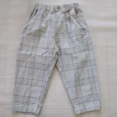 アプレレクール　チェック柄パンツ