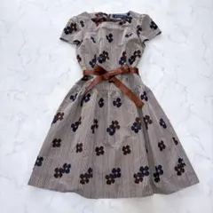 ひざ丈ワンピース