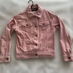 ピンク デニムジャケット