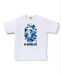 A BATHING APE Tシャツ ブルーカモ - メルカリ