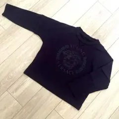 Young Versace スウェット　ロンT ダークネイビー　〜150センチ