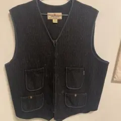 WOOLRICH XL ダークグレー ベスト