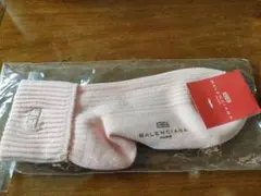 【新品・未使用】BALENCIAGA ピンク リブ編みソックスのサムネイル