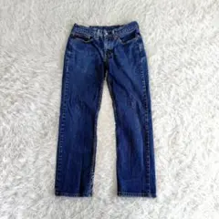 【リーバイス】514 ストレートデニム ダークブルー ラベル付き