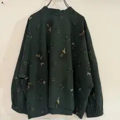 【新品タグ付き】tukuroi by SUN VALLEY花柄刺繍 ブラウス