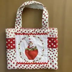 ストロベリーショートケーキ　トートバッグ