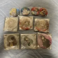 アニメ　美少女系　缶バッジ 9個セット まとめ売り