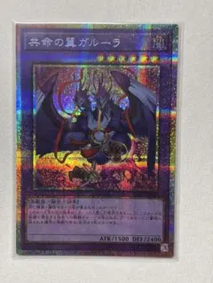 遊戯王　共命の翼ガルーラ　プリズマシク、シークレット 共命の翼ガルーラ【プリズマティックシークレット】{25DB-JP029}《融合》