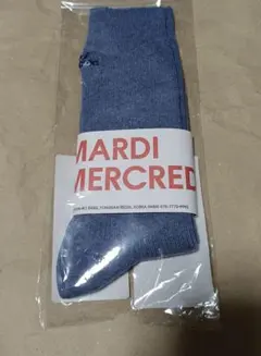 Mardi Mercredi ソックス エッセンシャル ブルーのサムネイル