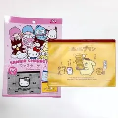 サンリオ ポムポムプリン サンリオキャラクターズ ファスナーケース B6