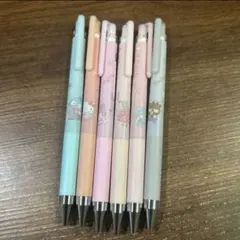 サンリオキャラクターズ Juice up ボールペン 0.5mm 6本セットのサムネイル