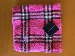 【新品未使用】BURBERRY チェック柄 タオルハンカチ