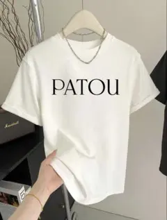 PATOU tシャツ 3枚セット 白 黒 緑 - メルカリ