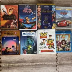 ディズニー　DVD Blu-rayセット