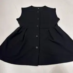 ジレ ベスト ブラック しまむら