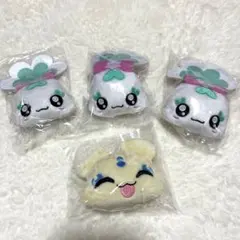 プリキュア ぬいぐるみクリップ シプレ＆メップル 4点セット