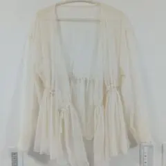 ロペピクニック　チュールトップス(カーディガン)