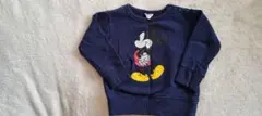 BREEZE ミッキーマウス トレーナー 90