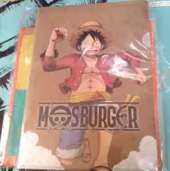 ONE PIECE ルフィ クリアファイル＆タオルセット　＋おまけ