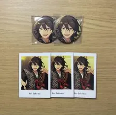 あんさんぶるスターズ　あんスタ　イベコレ缶バッジ　ぱしゃっつ　ぱしゃこれ　朔間零