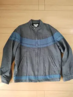 Good enough ライダースジャケット　青 2025年最新】GOOD ENOUGH メンズ レザージャケット・ライダース