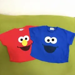 セサミストリート Tシャツ 2枚セット 100cmのサムネイル