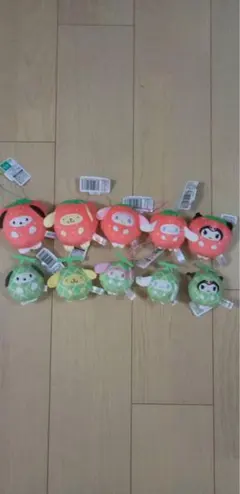 サンリオキャラクターズ　フルーツ着ぐるみマスコット