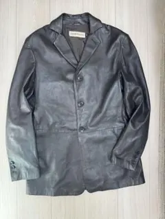 2002ss EMPORIO ARMANI leather jacket