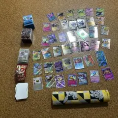 ポケカセットまとめ売りスリーブ3プレイマットキラカードケース2