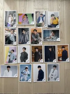 なにわ男子　長尾謙杜　公式写真　17枚セット