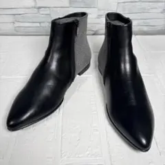 美品　ECCO Shape Pointy Boot ブーツ　サイドファスナーのサムネイル