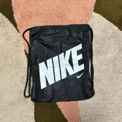 NIKE ナップサック 黒 迷彩柄 y2k 00sのサムネイル