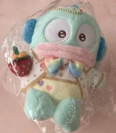 サンリオ　いちご新聞　ハンギョドン　ぬいぐるみキーホルダー