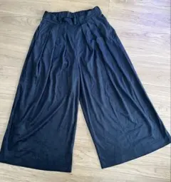 ハートマーケット ワイドパンツ　ブラック