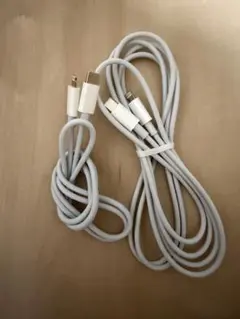 USB-C Lightningケーブル 2本セット 1m×1本 2m×1本