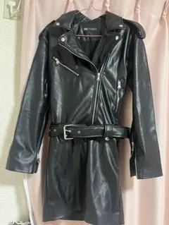 ZARA レザーワンピース