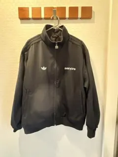 everyone x adidas TRACK TOP (BLACK) - メルカリ