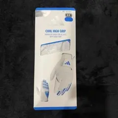 adidas COOL HIGH GRIP グローブ 25cm ホワイト/ブルー