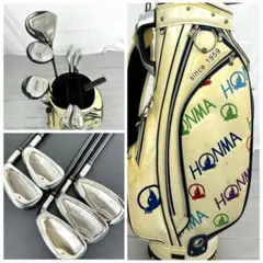 ゴルフ】キャディバッグ HONMA 5分割 底面ロゴ仕様（希少） - メルカリ