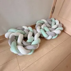 매듭 쿠션 PUPPUPO 2개 세트