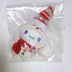 サンリオ　シナモロール　シークレットマスコットブローチ　シナモン　クリスマス