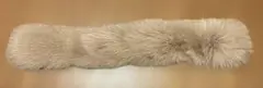 ベージュ ファー マフラー 約70cm