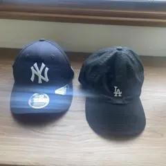 New York Yankees & LA Dodgers キャップセット