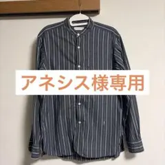 MACKINTOSH ネイビー ストライプ 長袖シャツのサムネイル