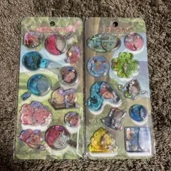 【正規品】 こびとづかん キラリンウォーターシール 2点セット