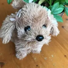 トイプードル　手のひらサイズ　よちよち歩くおもちゃ