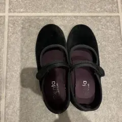 Cienta黒いバレエシューズ