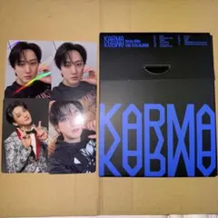 スキズ KARMA COMPACTVER. HMVトレカ セット チャンビン